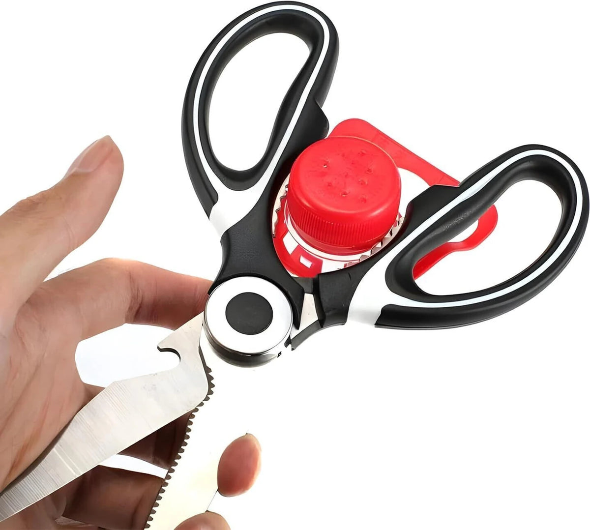 Multi-Purpose Kitchen Scissors – Cut, Slice & Prep in Seconds!