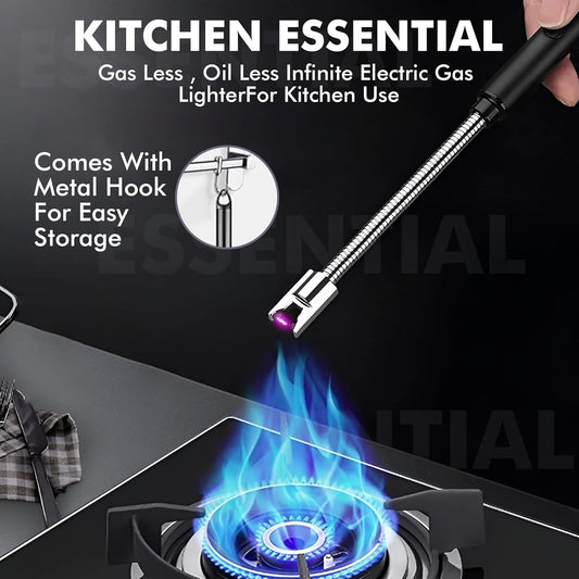 Rechargeable Electric Gas Lighter for Kitchen