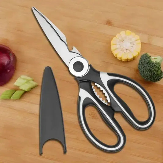 Multi-Purpose Kitchen Scissors – Cut, Slice & Prep in Seconds!